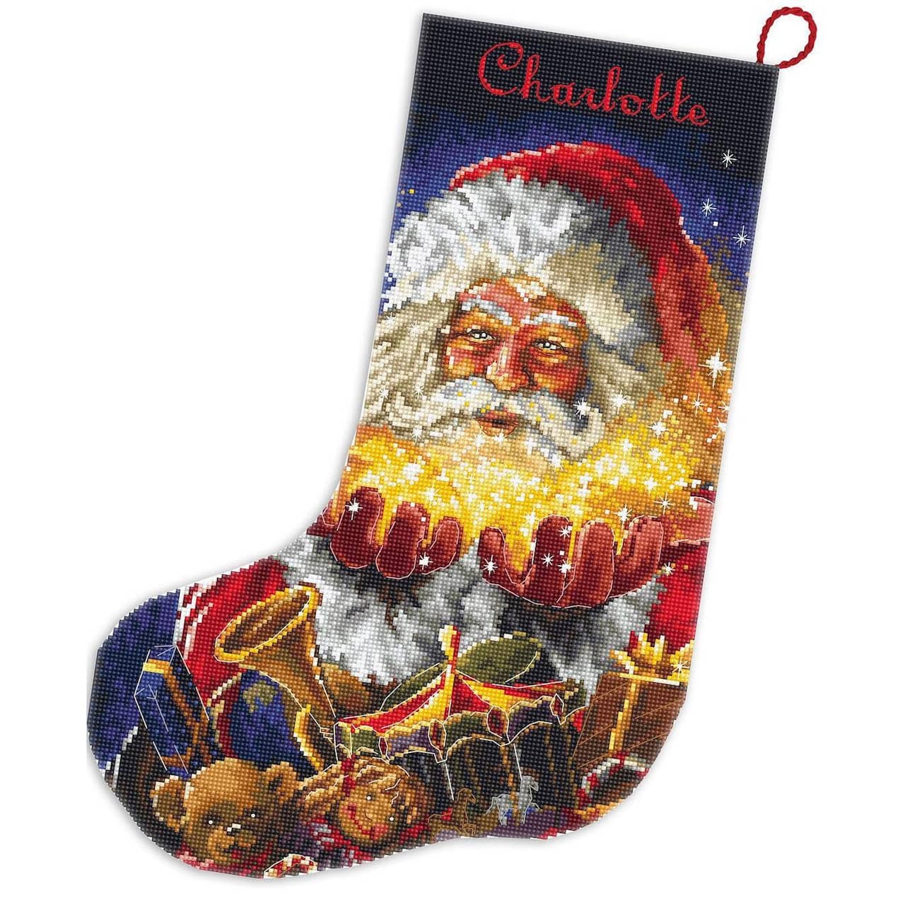 Letistitch Christmas Miracle Stocking Counted Cross Stitch Kit